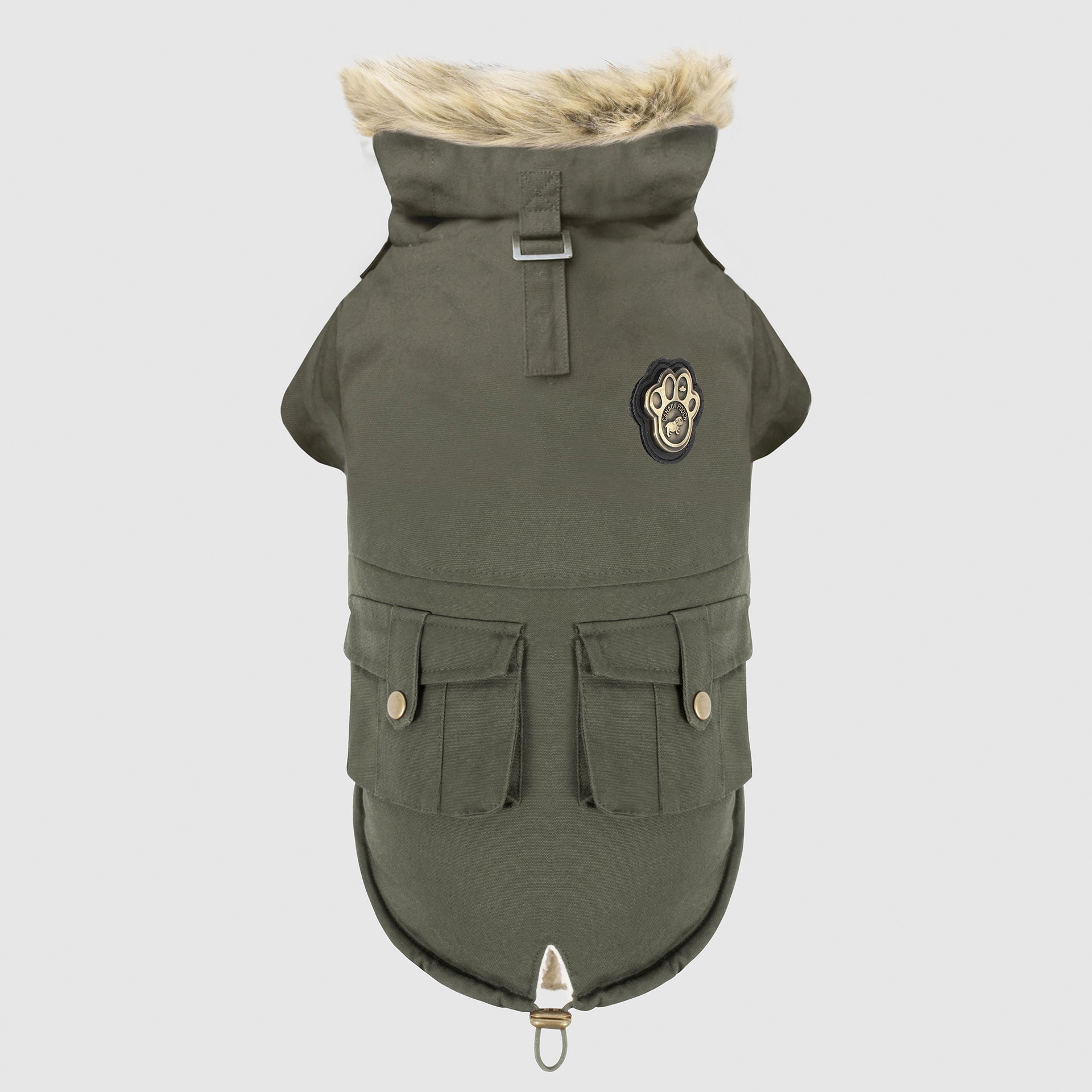 Alaskan Army Parka by Canada Pooch | Canadapoud 9C19 Xo